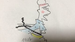 (笑35)    散歩に出たい